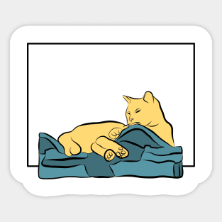 Cat life Sticker